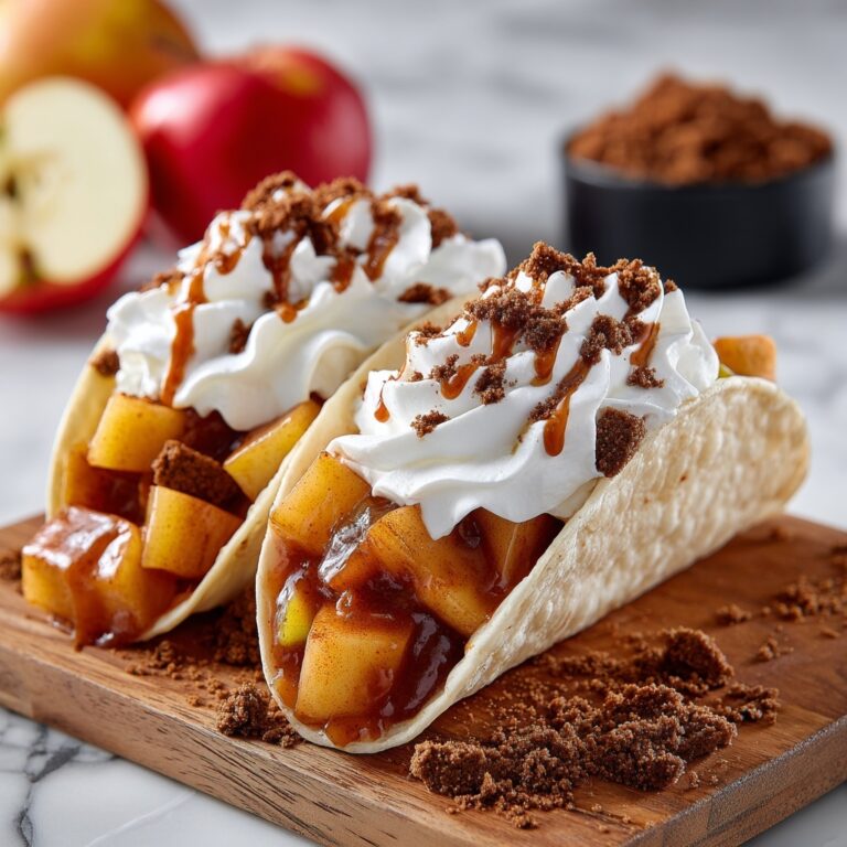 Apple Cheesecake Tacos Recipe