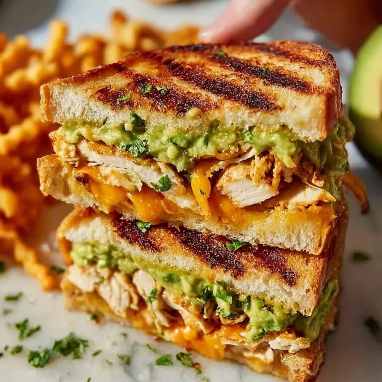 Chicken Avocado Melt Sandwich Recipe