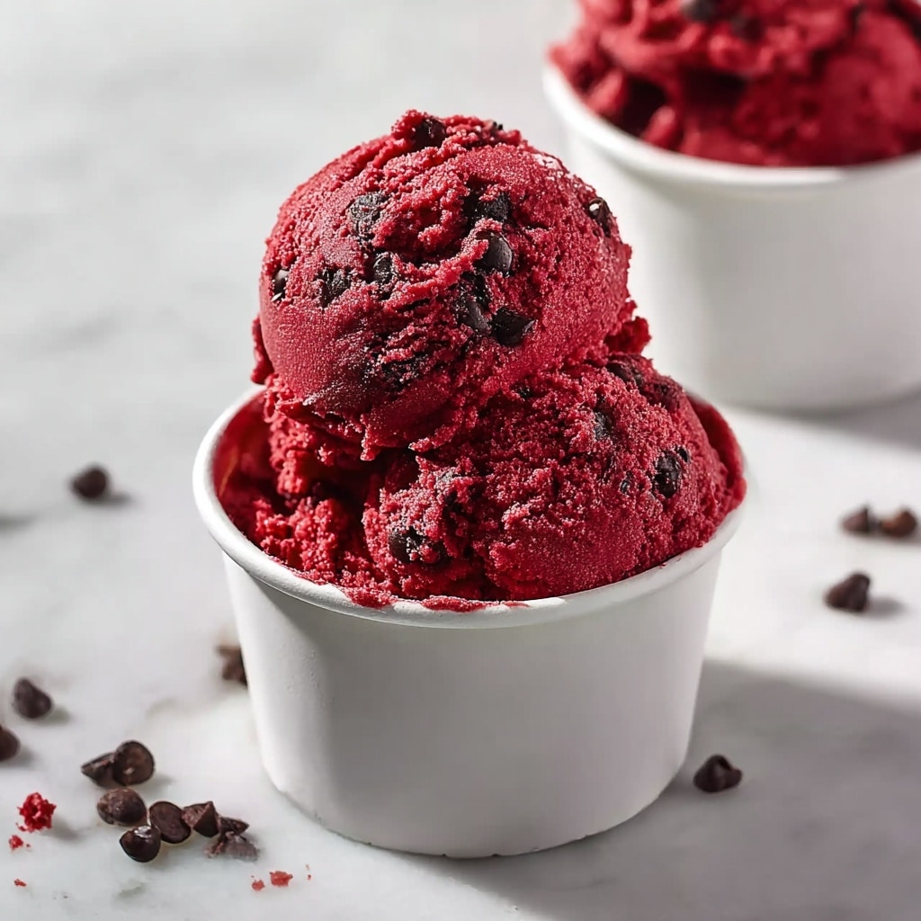 Edible Red Velvet Cookie Dough Recipe
