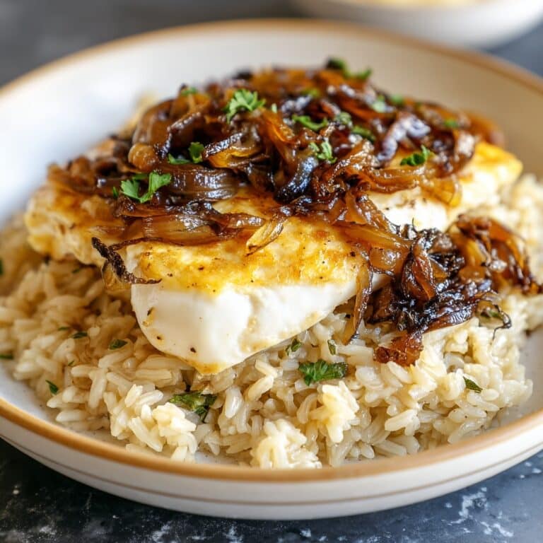 French Onion Chicken & Rice Casserole Recipe