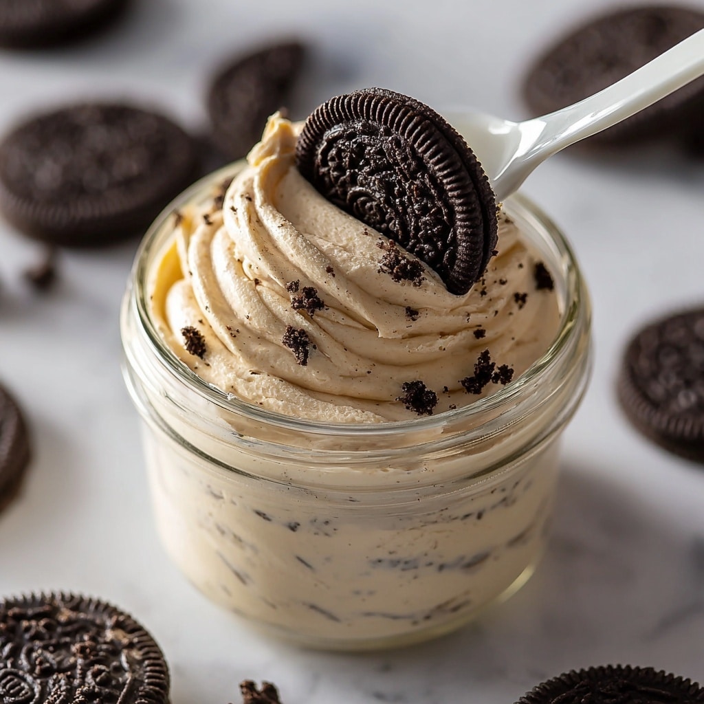 Cookies and Cream Frosting Recipe - Recipe Image