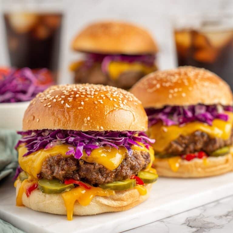 Burgers with Pimento Cheese Recipe