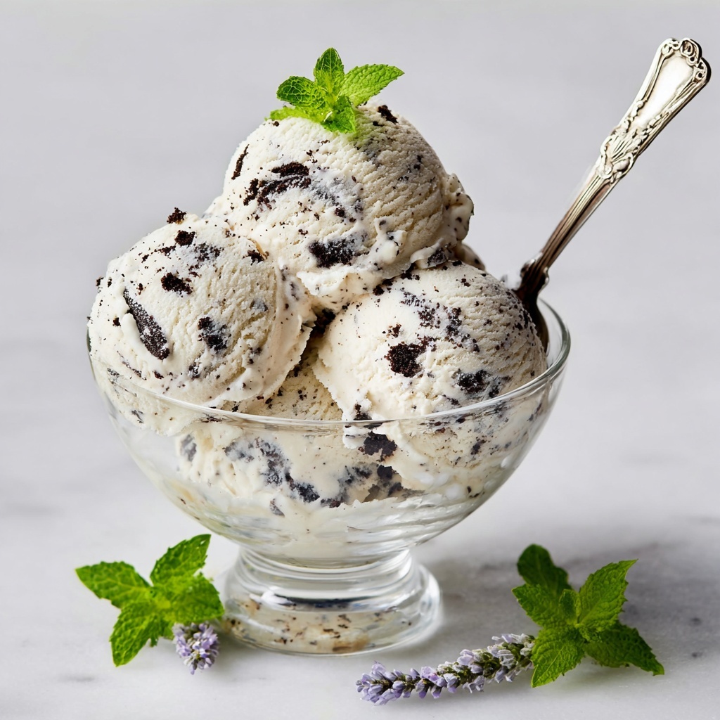 Homemade Mint Chocolate Chip Ice Cream Recipe