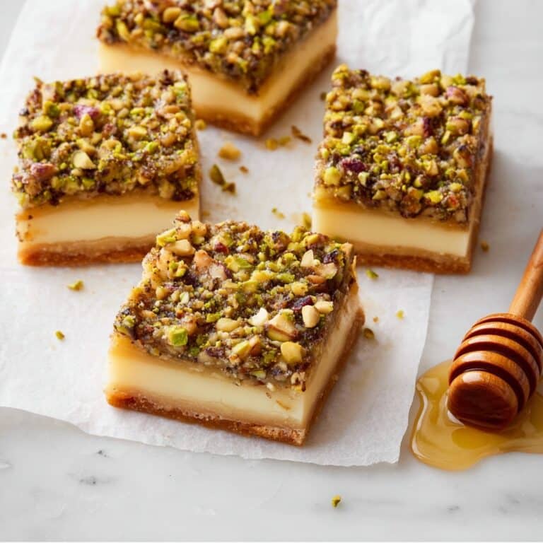 Baklava Cheesecake Bars Recipe