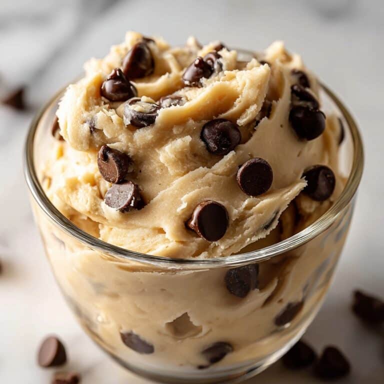 Protein Cookie Dough with Chickpeas and Chocolate Chips Recipe