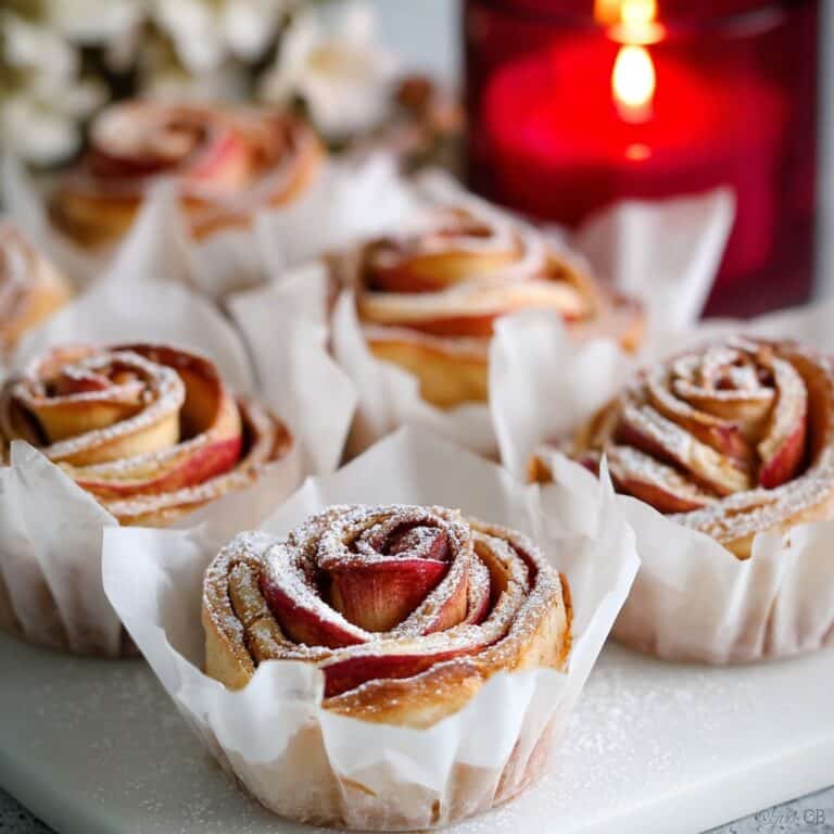 Puff Pastry Apple Roses Recipe