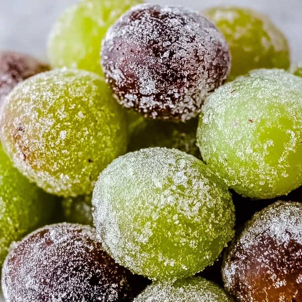 Healthy Sour Candy Frozen Grapes Recipe