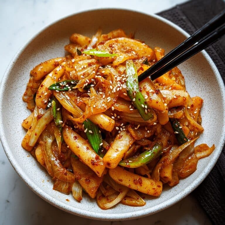 Korean Fish Cake Stir Fry Recipe