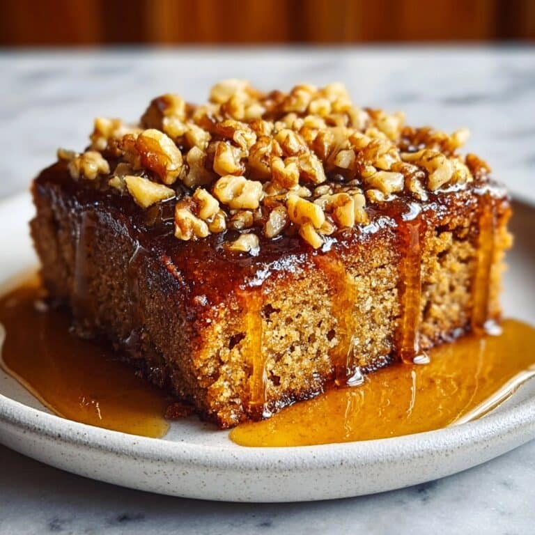 Decadent Maple Syrup and Walnut Cake Recipe