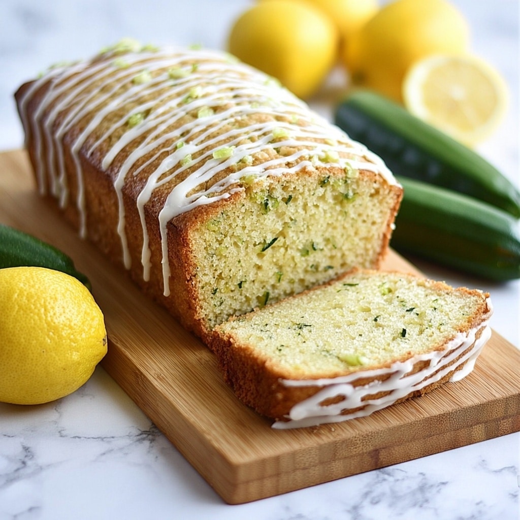 Lemon Zucchini Bread with Lemon Glaze Recipe - Recipe Image