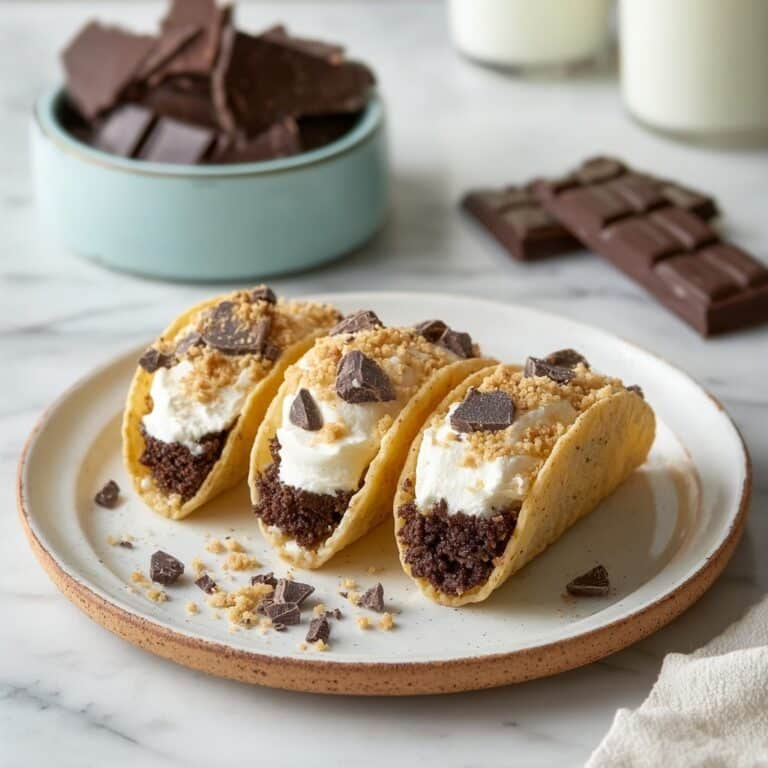 Cheesecake Cookie Dough Tacos Recipe