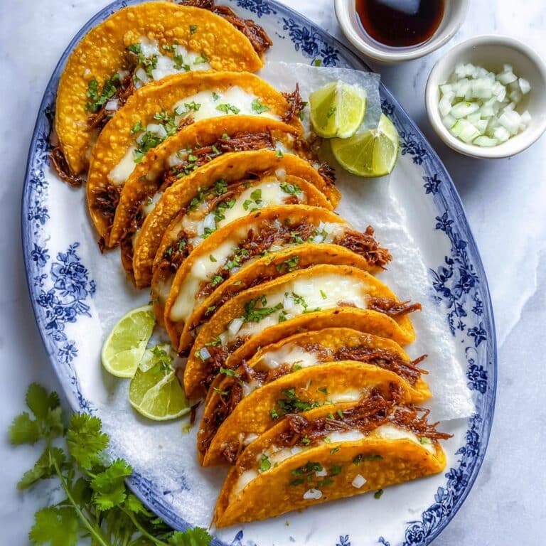 Crispy Cheesy Quesabirria Tacos Recipe