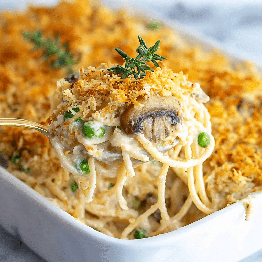 Turkey Tetrazzini Recipe - Recipe Image