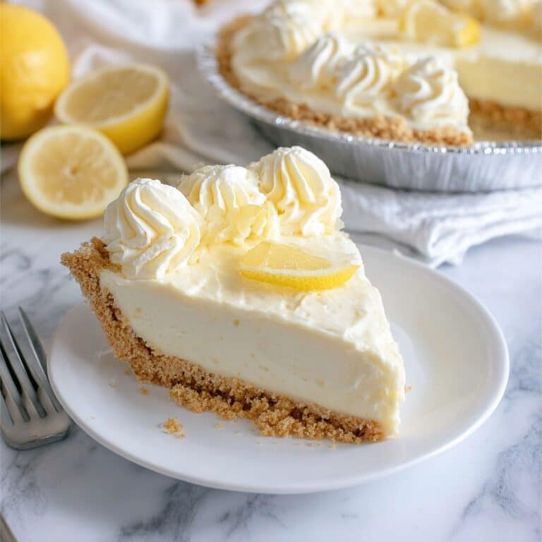 4 Ingredient No Bake Lemonade Pie Recipe