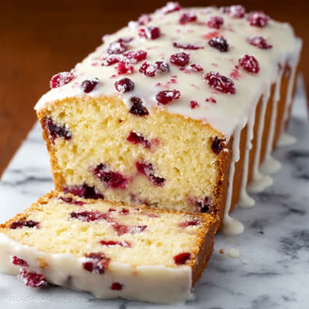 Christmas Cranberry Loaf Recipe - Recipe Image
