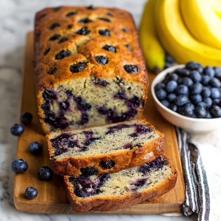 Blueberry Banana Bread Recipe