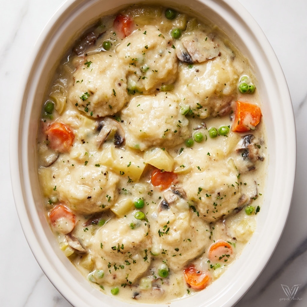 Crockpot Chicken and Dumplings Recipe
