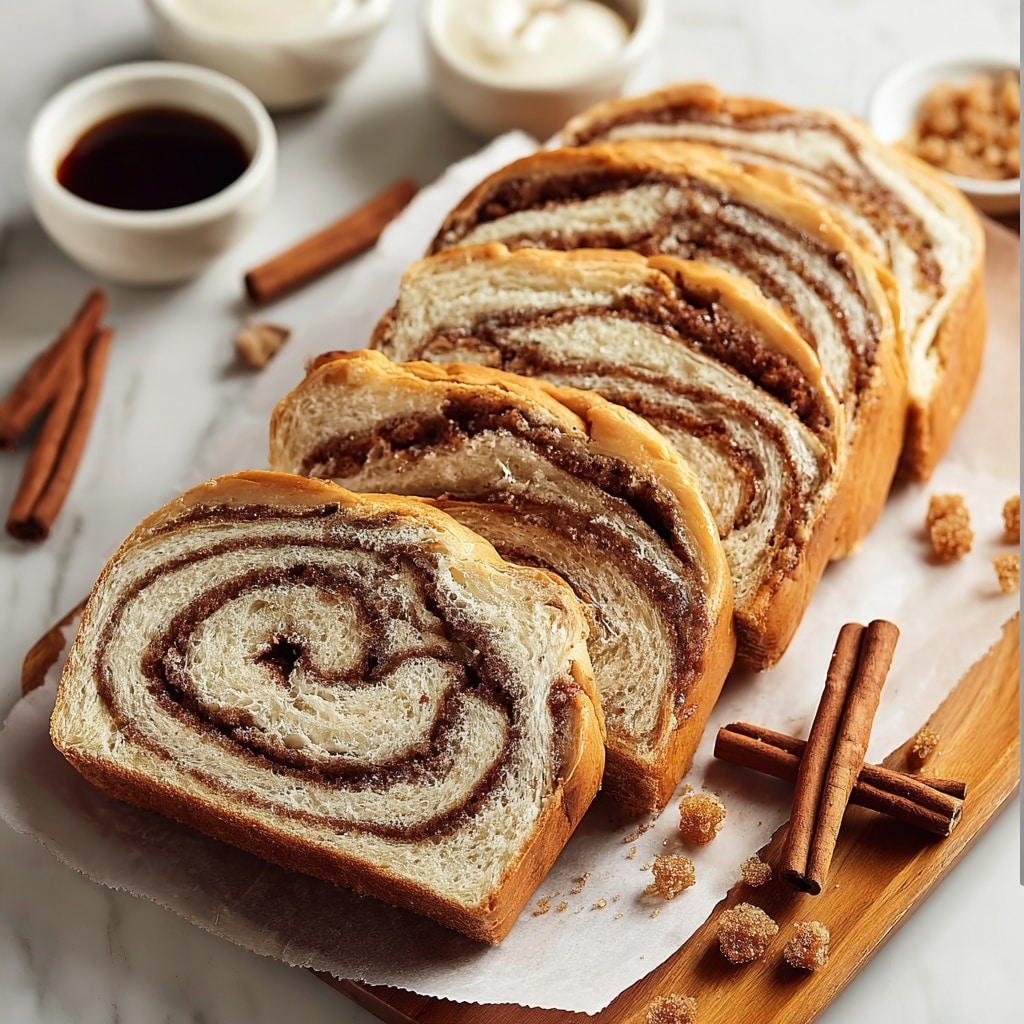 Cinnamon Swirl Bread with Optional Vanilla Glaze Recipe