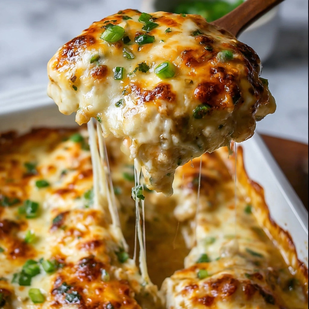 Salsa Verde Baked Chicken with Melted Monterey Jack Recipe