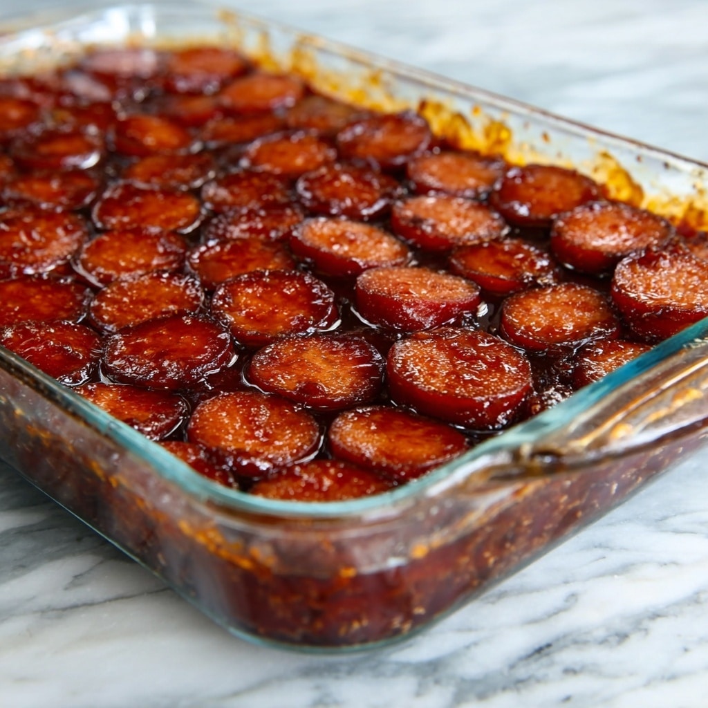 BBQ Baked Sausages Recipe