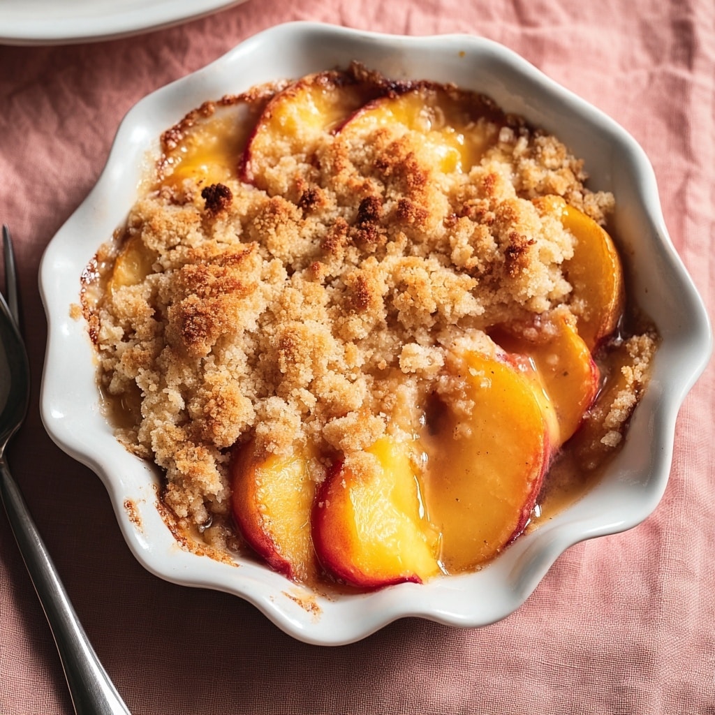 Improved Lazy Man Peach Cobbler Recipe