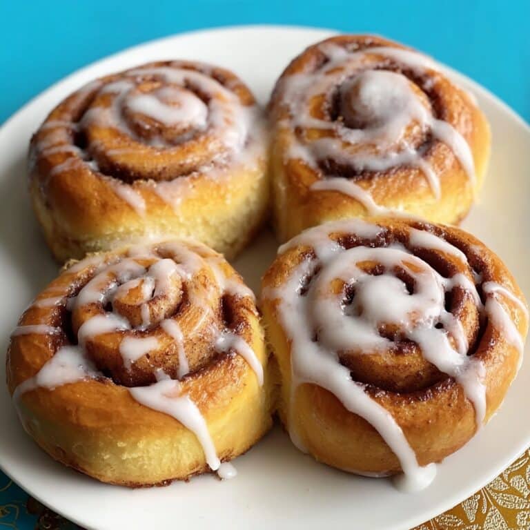 Soft Cinnamon Rolls with Creamy Glaze Recipe