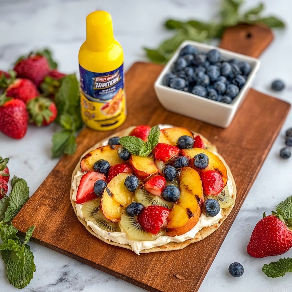 Grilled Fruit Pizza Recipe