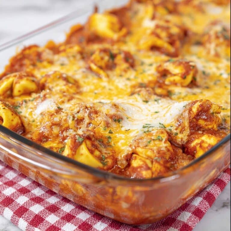 Baked Tortellini with Sausage and Cheese Recipe