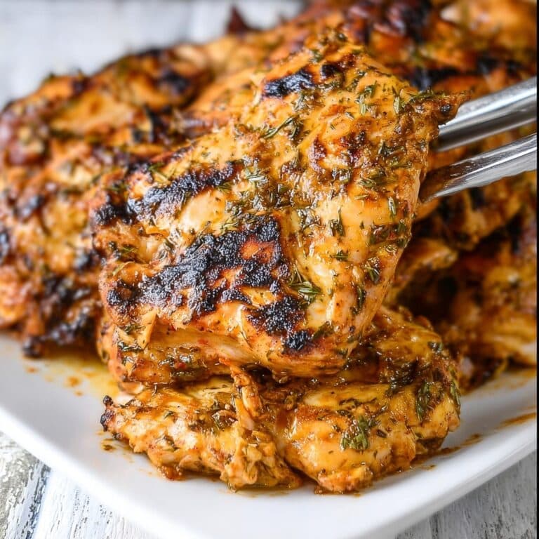 Spicy Italian BBQ Ranch Grilled Chicken Recipe
