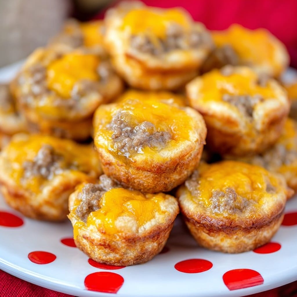 Sausage and Cream Cheese Biscuit Bites Recipe