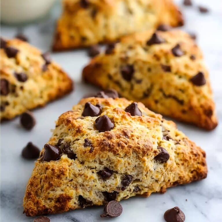 Pumpkin Chocolate Chip Scones Recipe
