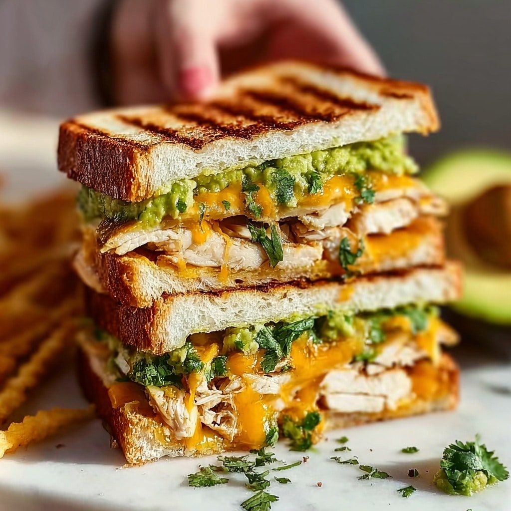 Chicken Avocado Melt Sandwich Recipe - Recipe Image