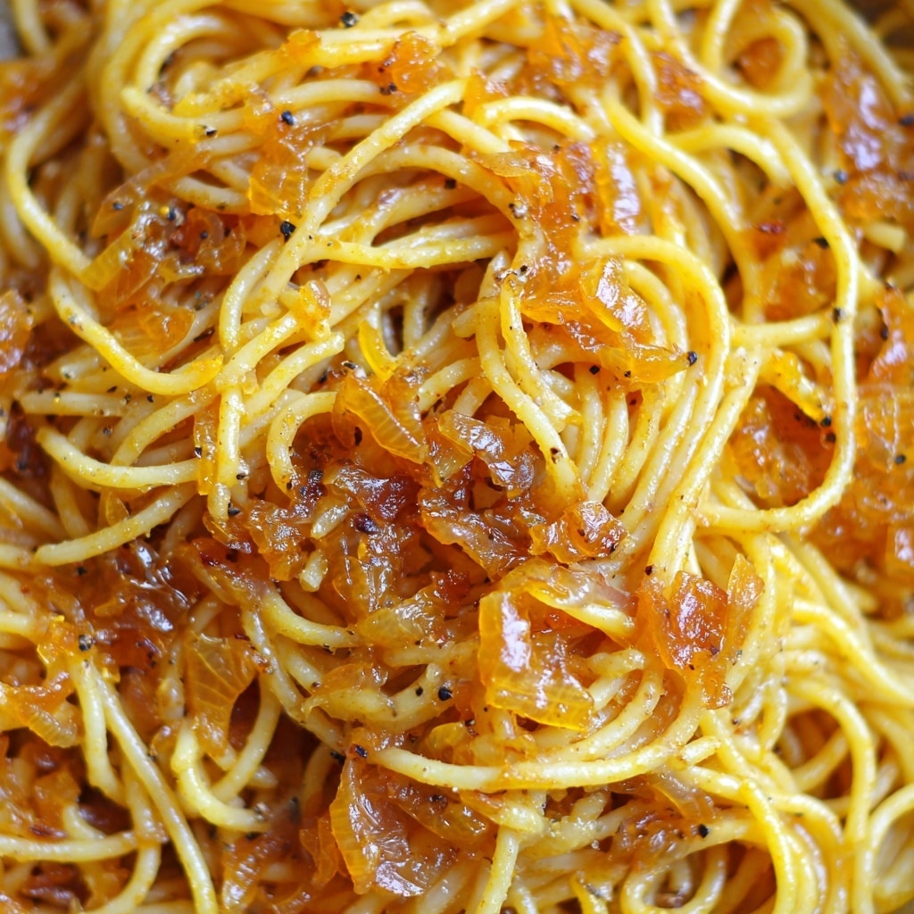 Caramelized Onion Pasta Recipe