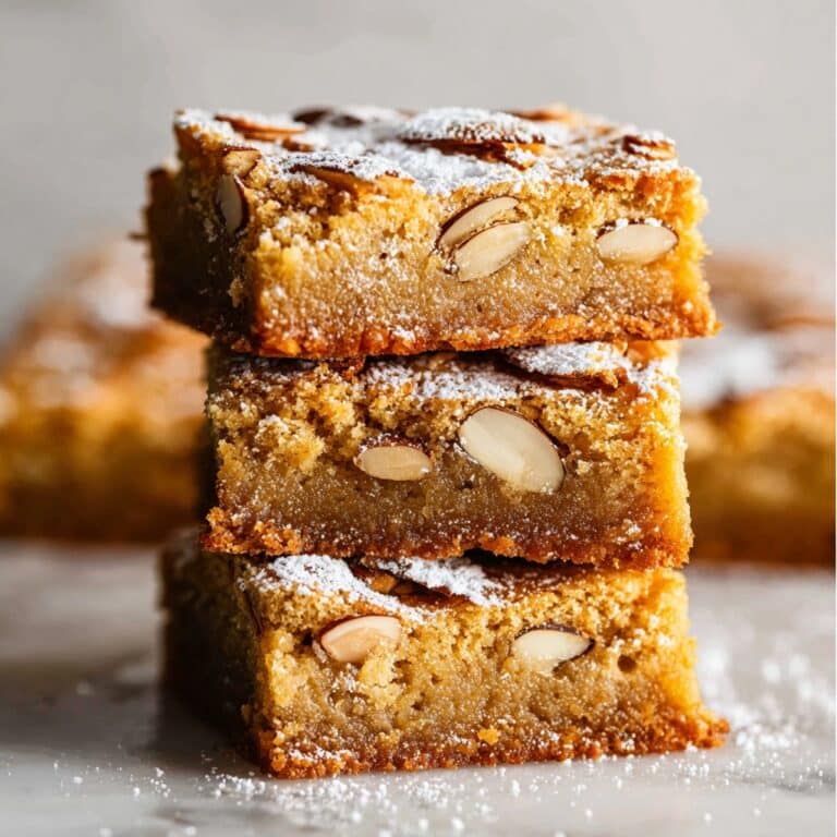 Almond Croissant Blondies Recipe
