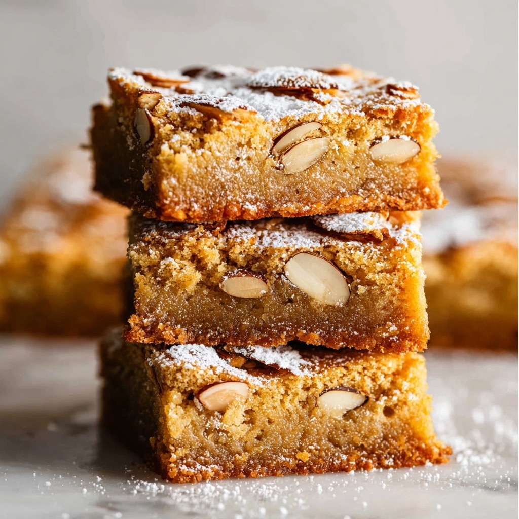 Almond Croissant Blondies Recipe