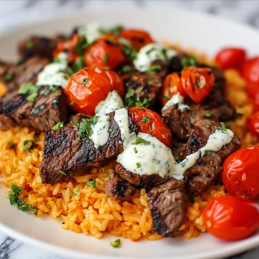 Steak & Queso Rice Recipe