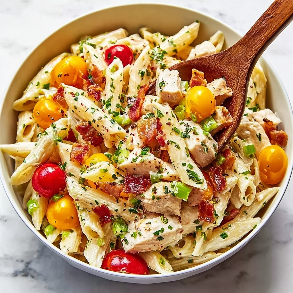 Chicken Club Pasta Salad Recipe