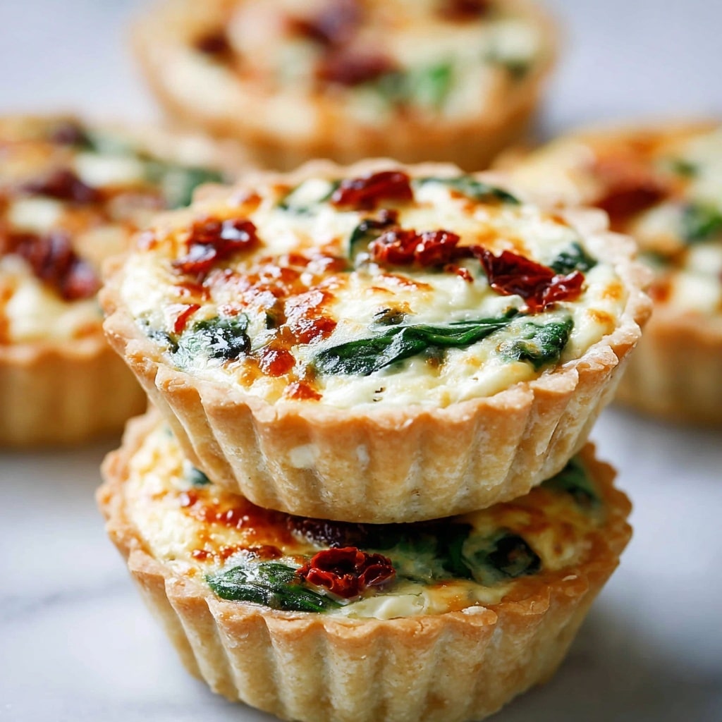 Egg White Bites with Sun-Dried Tomatoes, Spinach, and Bell Peppers Recipe - Recipe Image