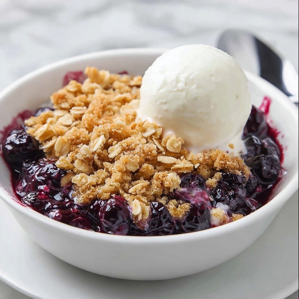 Blueberry Crisp Recipe