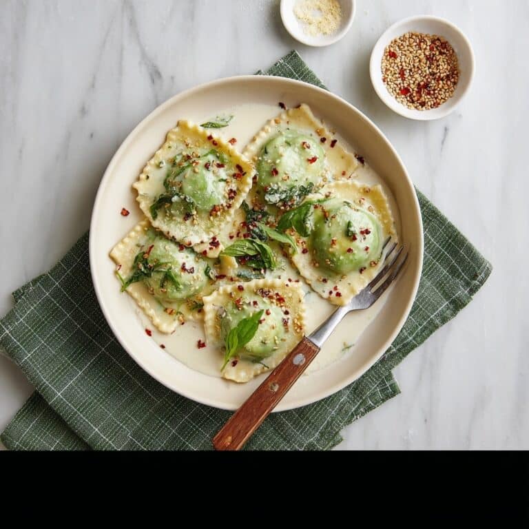 Homemade Cheese Ravioli Recipe