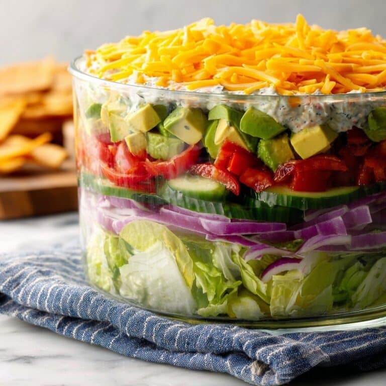Mexican Layered Salad Recipe
