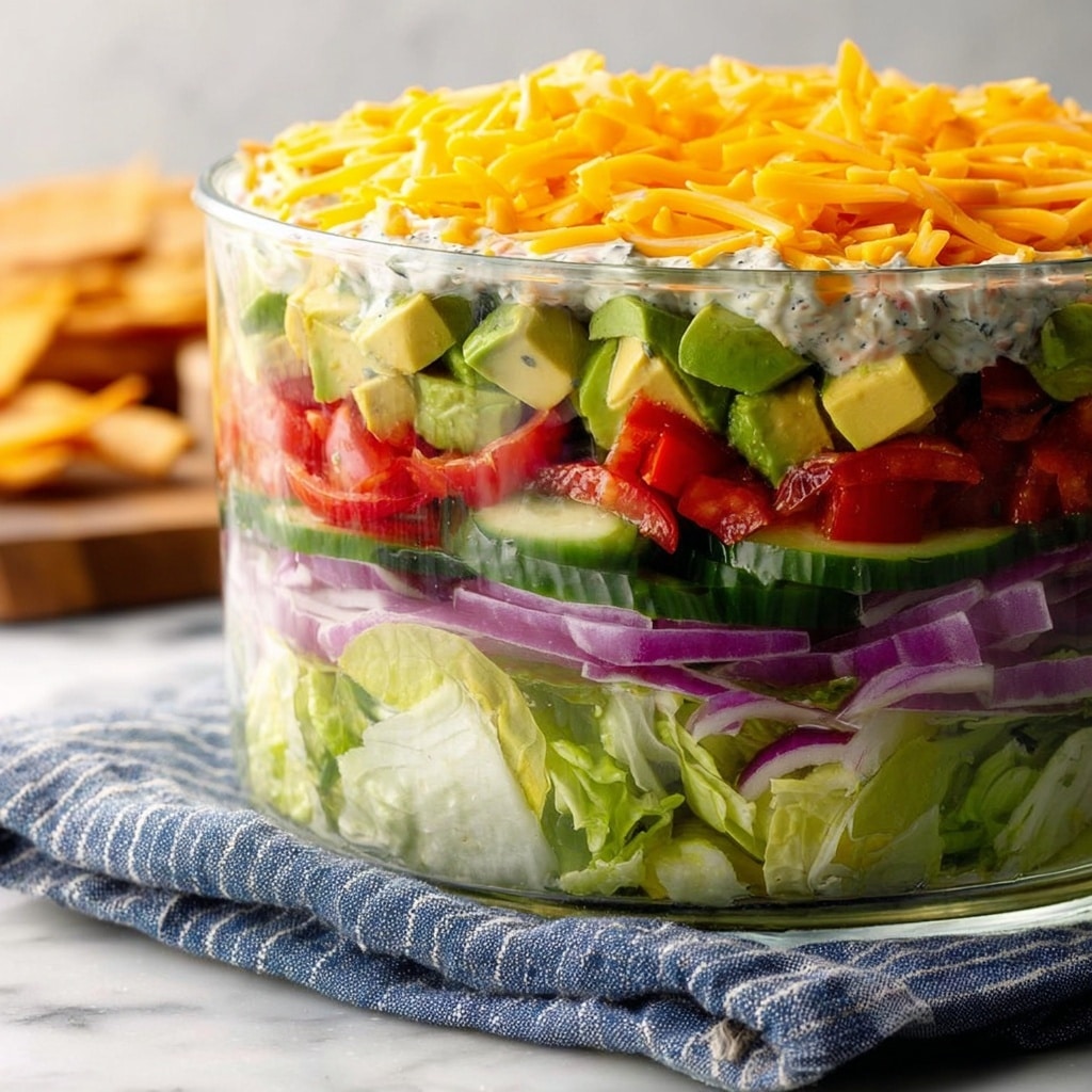 Mexican Layered Salad Recipe
