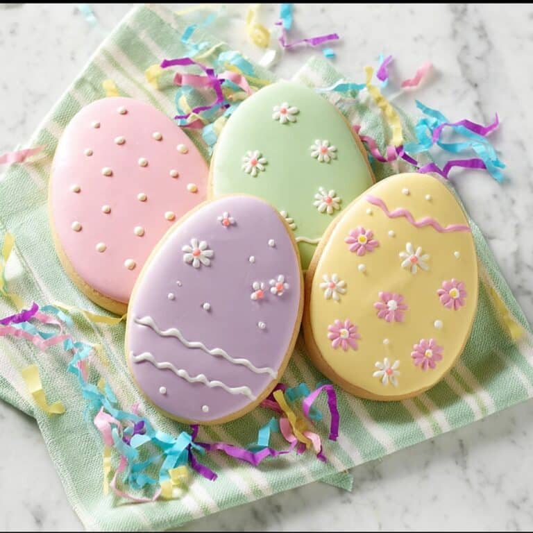 Easter Egg Sugar Cookies With Royal Icing Recipe