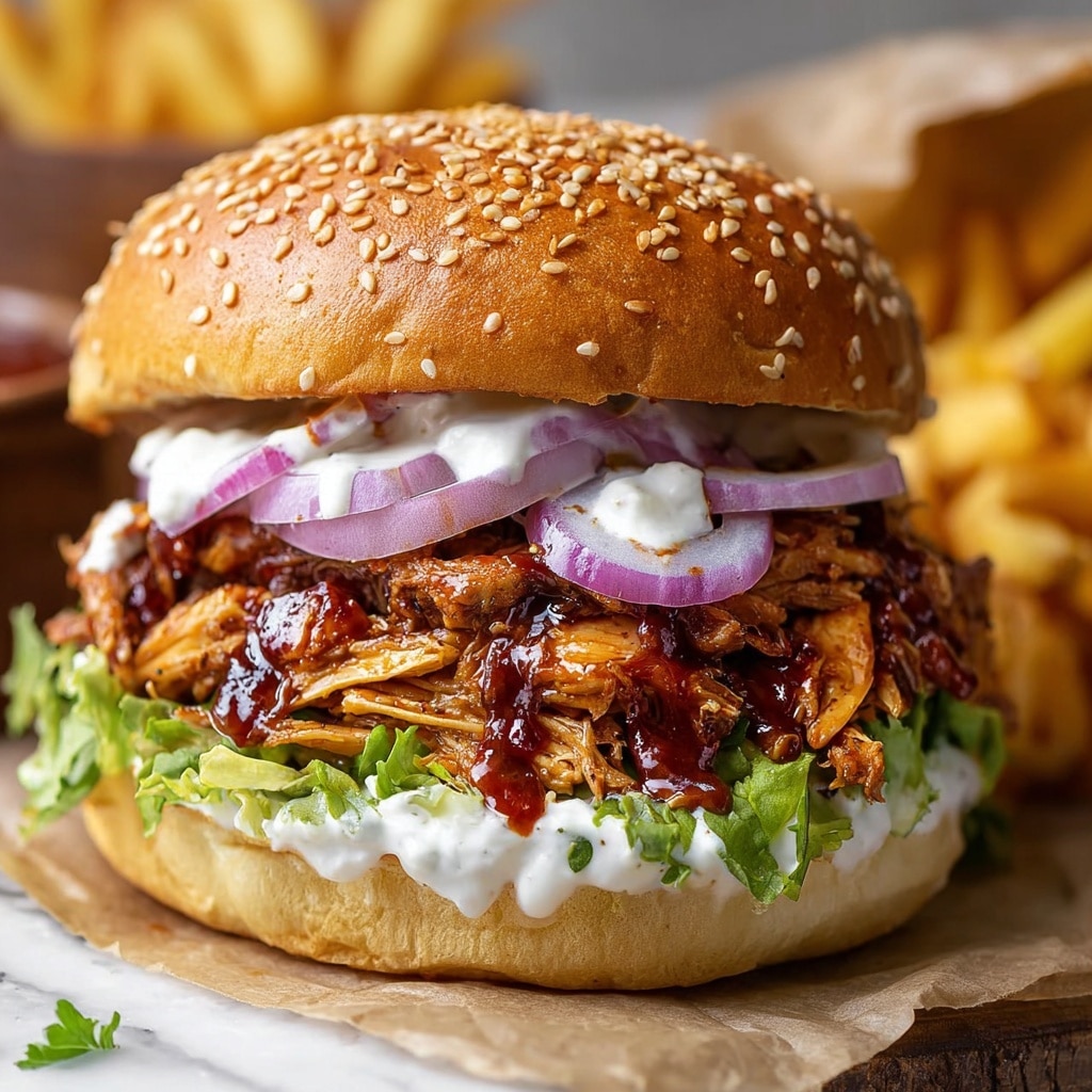 BBQ Ranch Chicken Sandwich Recipe