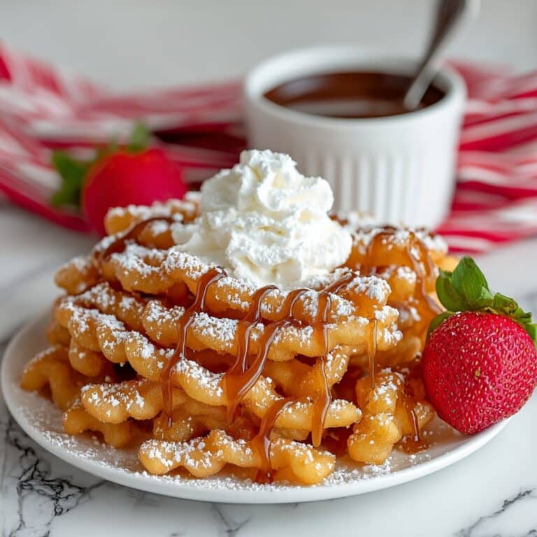 Easy Funnel Cake Fries Recipe