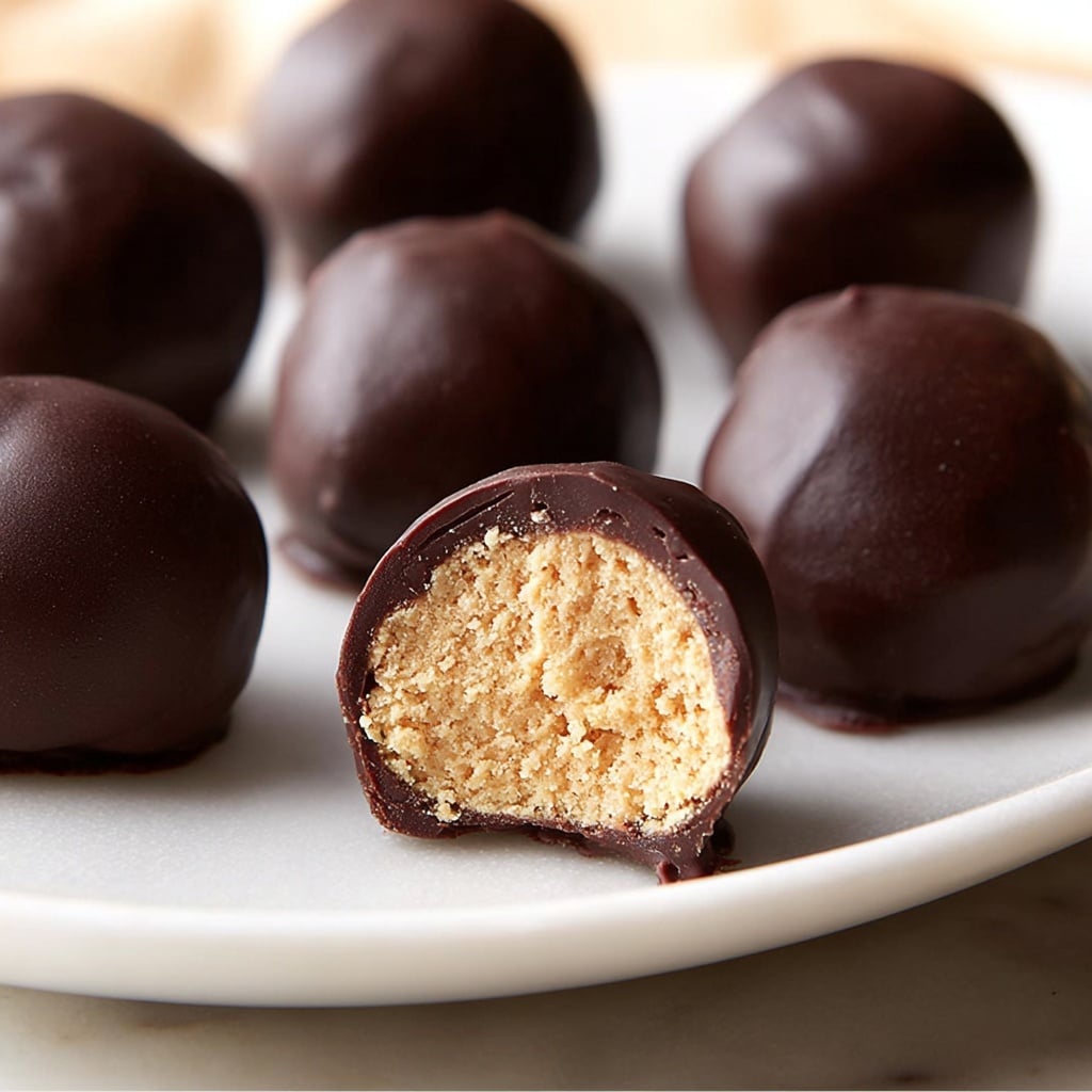 Chocolate Peanut Butter Balls Recipe