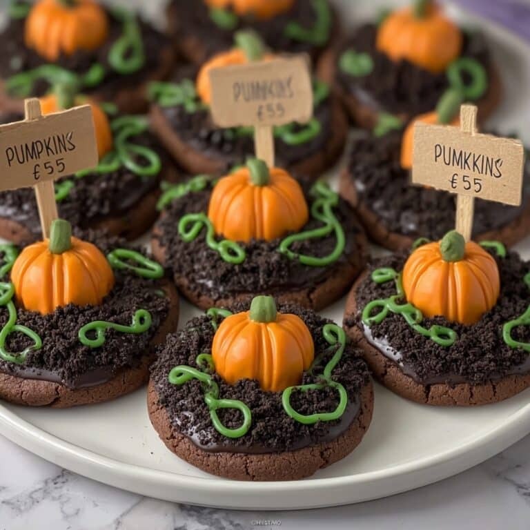 Pumpkin Patch Chocolate Cookies Recipe