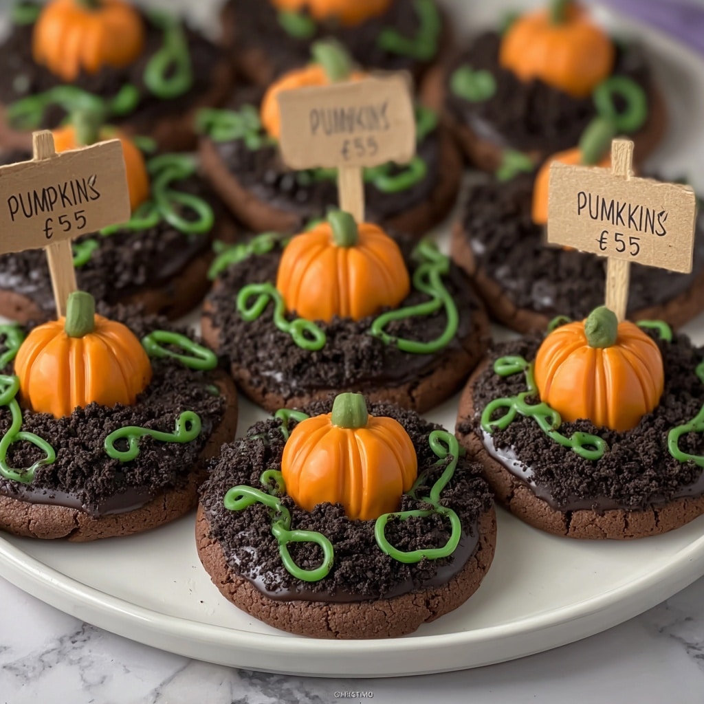 Pumpkin Patch Chocolate Cookies Recipe