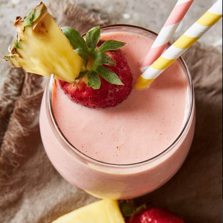 Strawberry Piña Colada Smoothie Recipe