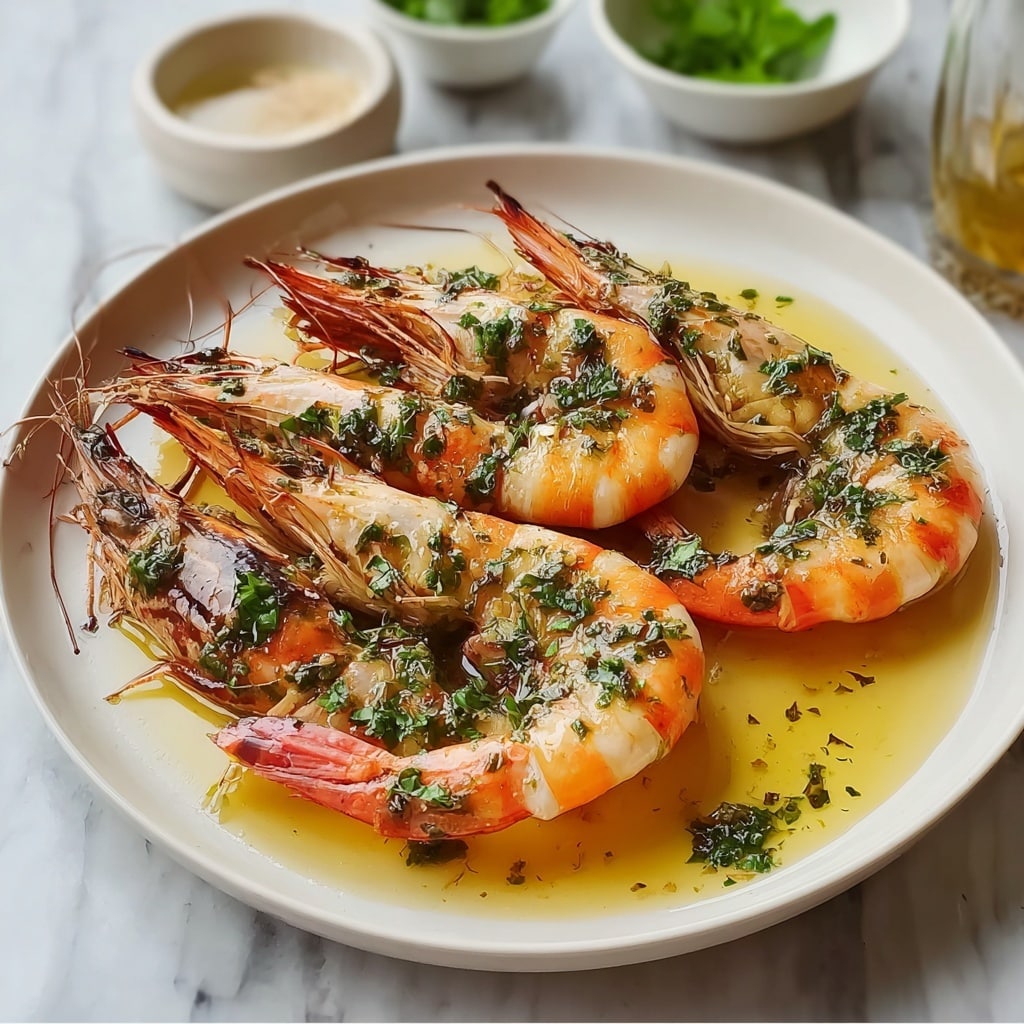 Garlic Butter Tiger Shrimp Recipe